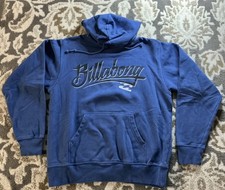 Vintage Billabong Blue Hoodie Adult size Large Y2K