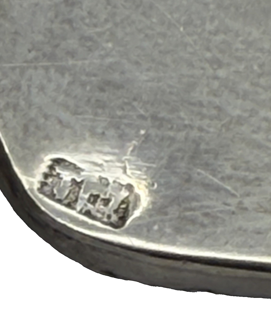 Solid Sterling Silver Egyptian Revival Cartouche … - image 7