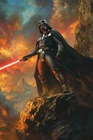 Darth Vader Sketch Original Art card w/Signature #022