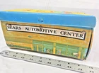 1966 Vintage Matchbox Garage & Service Station w/ Sears Parking, cars