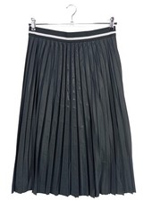 MARC CAIN Plisseerock Damen Rock Gr. DE 42 schwarz Casual-Look