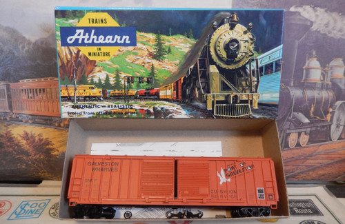 Vagón de carga HO ATHEARN 5081 Railbox DD Galveston Wharves #1053 nuevo en caja***BONITO LQQK** | Condition: New