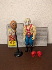 Vintage GI Joe Hasbro 1987 Big Boa 99% Complete With File Card