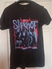 Slipknot Here Comes The Pain Shirt Double Sided Small Size New Never Worn Black