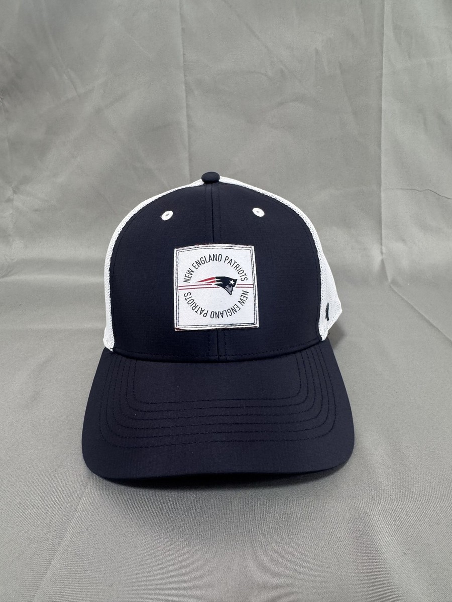 '47 Brand New England Patriots Trucker Snapback Hat Navy White One Size NFL