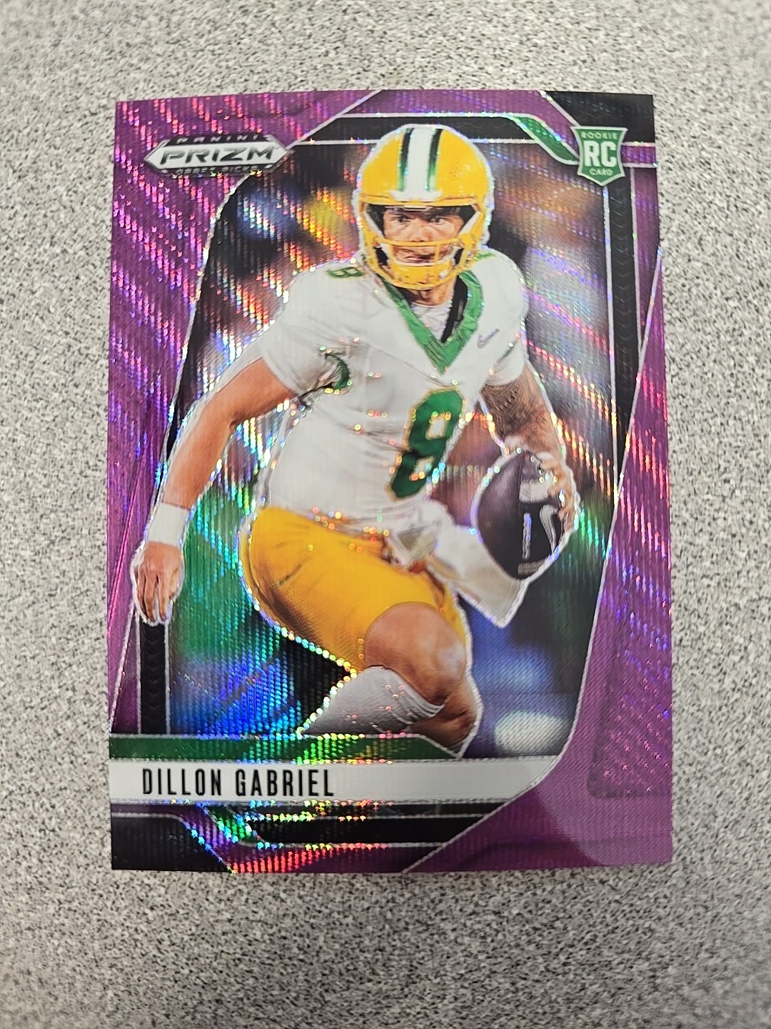 2025 Panini Prizm Draft Picks - Dillon Gabriel #97 Purple Wave Prizm (RC)
