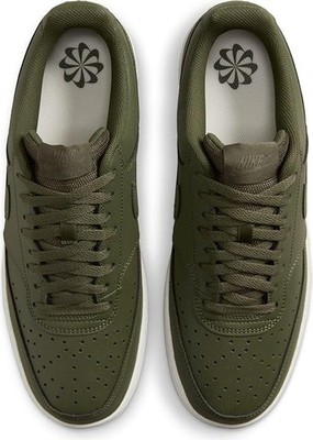 Nike Court Vision Low Next Nature Shoes Cargo Khaki Sail  display picture 3