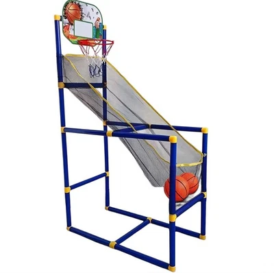 Jeu de Basketball d’intérieur, Arcade Ballons, Panier et Pompe 1m30 - Photo 1/4
