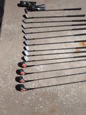 Rara serie firmata Ram Doug Sanders ferri e legni abbinati # ALLUMINIO SHFTS