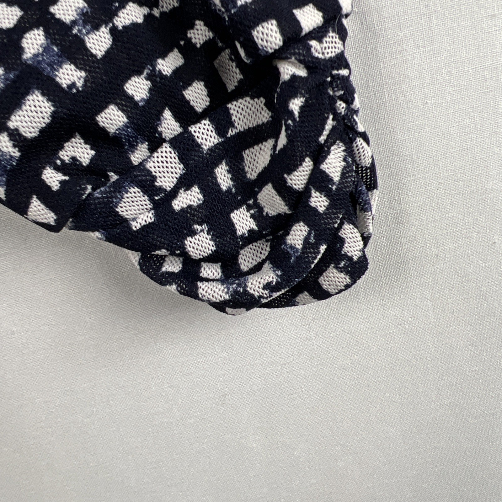 Pendleton Tunic Top Size Medium Navy Check Grid L… - image 2