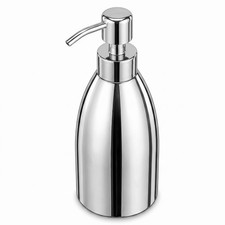 16oz 304 Stainless Steel Liquid Soap Dispenser Pump Bottle Kitchen Bathroom Dish