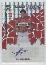 2019-20 Panini Mosaic Rookie Scripts Rui Hachimura #RS-RHM Auto 1i9