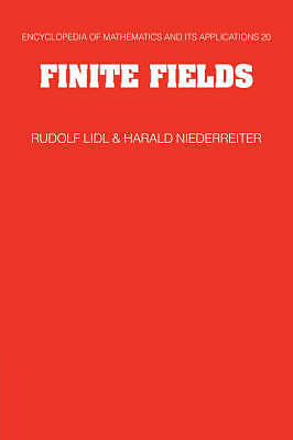 Finite Fields Lidl Niederreiter Hardback Cambridge University Press 2e