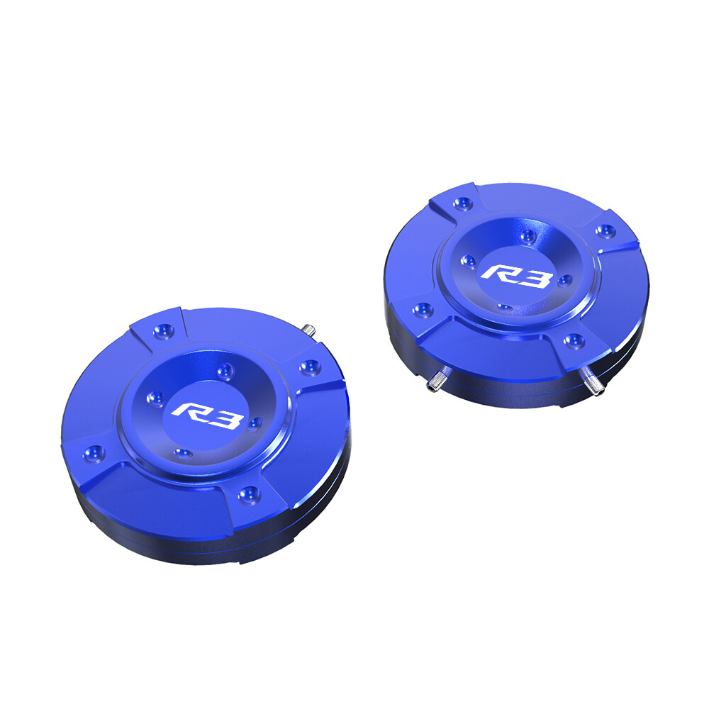 R3 Motorcycle FRONT FORK BOLT CAP COVER For Yamaha YZF R3 /Icon/ABS/Midnight NEW