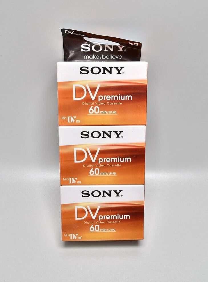 Sony DV DV180MEM Digital Vidéo Cassette 180 min, IC Memory Pack de 5