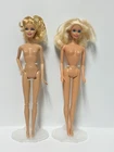 Vintage 1990s 2000s Lot of 2 Nude Barbie Dolls
