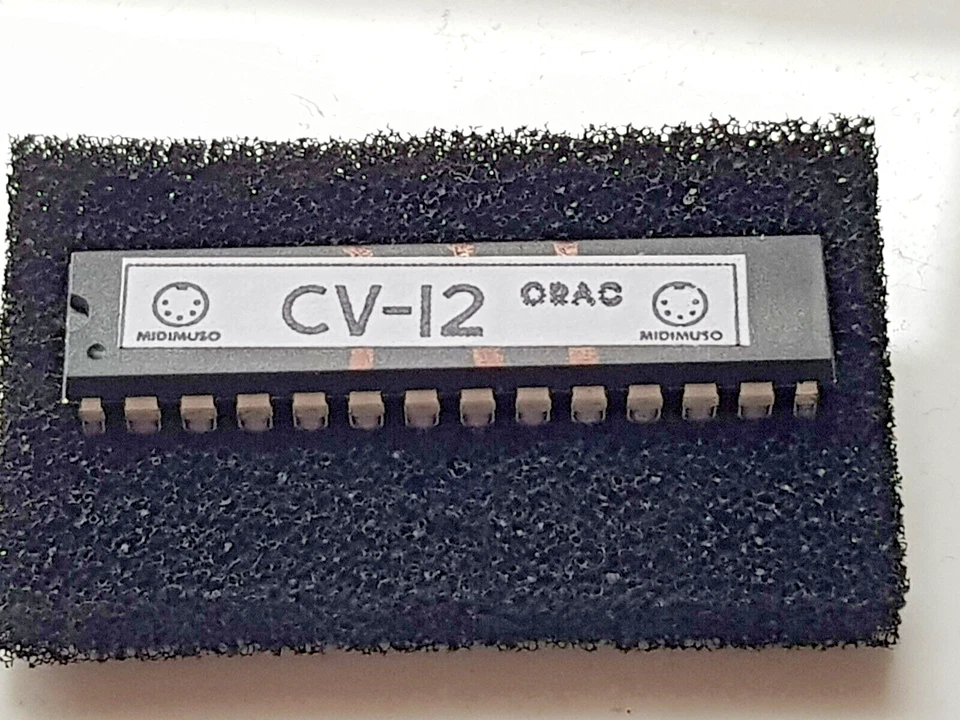 MIDI CV converter IC and PCB Midimuso CV-12  Kit POLYPHONIC  Moog 1V / Oct - Image 3 of 4