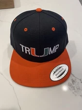 Trump U University of Miami Hurricanes SnapBack Baseball Cap Hat MAGA