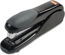 Max HD-50DF Flat-Clinch Stapler 30-Sheet Capacity Black HD50DFBK for 2 x 2's NEW