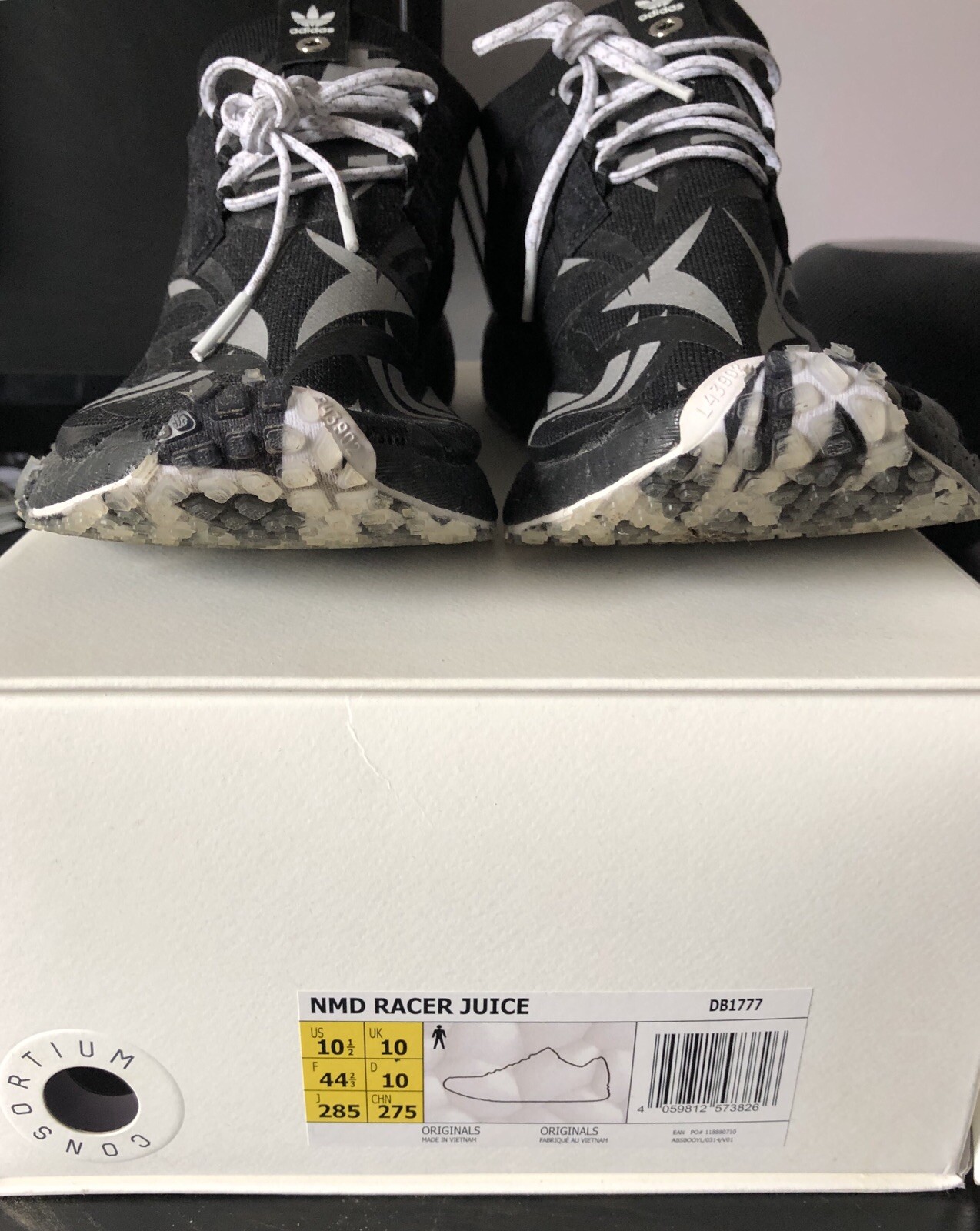 Adidas Consortium x Juice NMD Racer UK10 Rare image 4