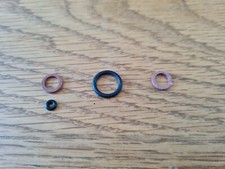 Set of Oring washers for Mamod MMS Steam Loco. 4 piece service seals Train 