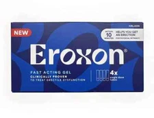 Eroxon Fast Acting StimGel 4x Single Dose Tubes Exp: 9/26 or later