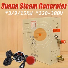 Generador de vapor para Sauna de 3/9/15KW, 220V/240V, para ducha de vapor