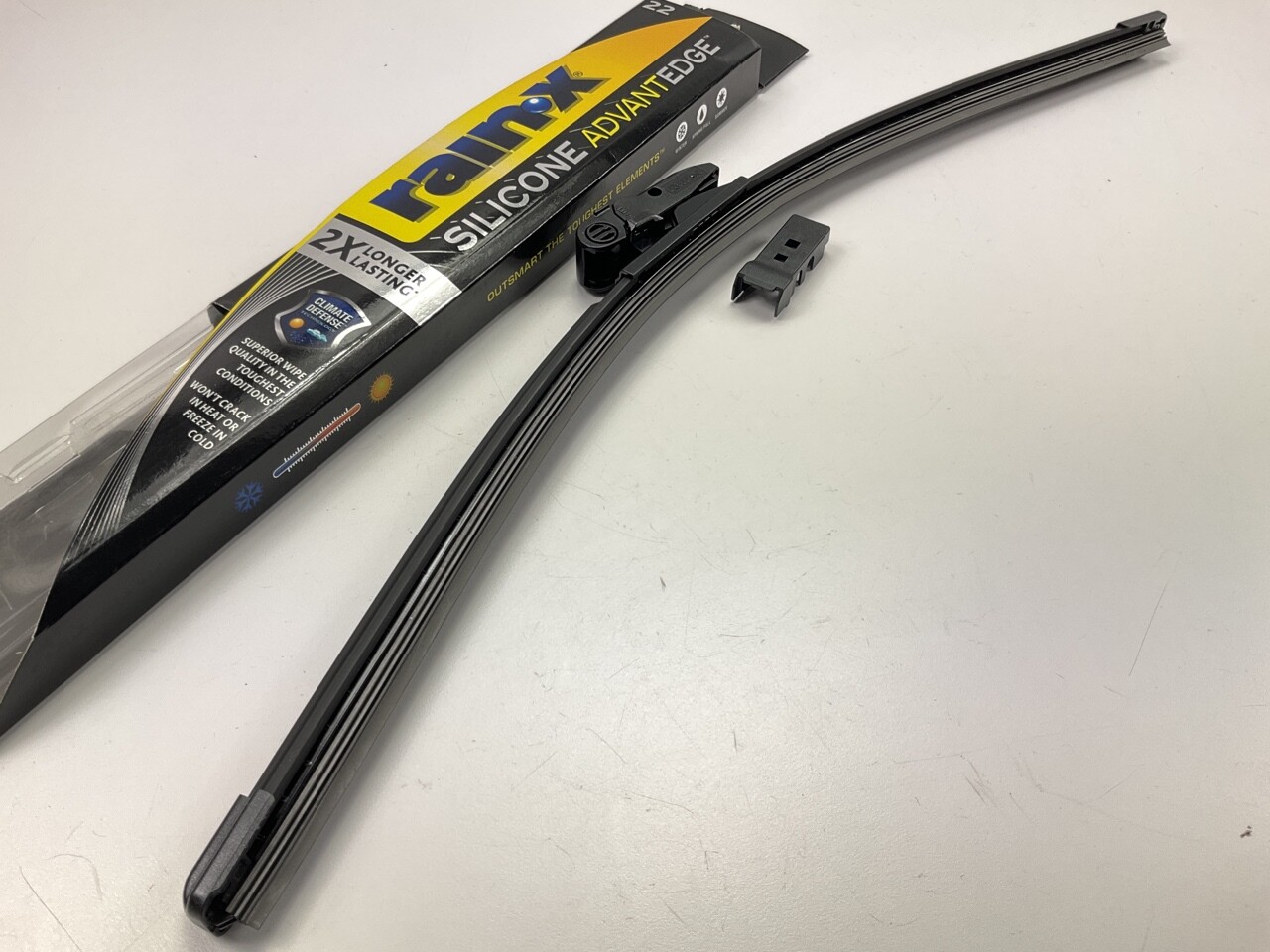 RainX 830022 Silicone AdvantEdge 22 Inch Wiper Blade, 22" eBay