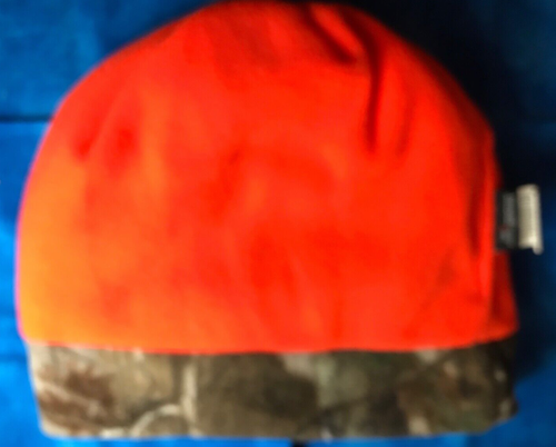 Redhead camouflage reversible orange skull cap, 100% polyester - Picture 4 of 6