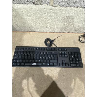 Dell KB4021 KB212-B Tastatur schwarz kabelgebunden QWERTY (Standard) 104 Tasten - für Ersatzteile