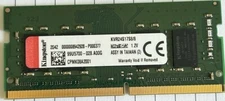 Kingston 8GB 1Rx8 1G x 64-Bit PC4-2400 CL17 260-Pin SODIMM KVR24S17S8/8