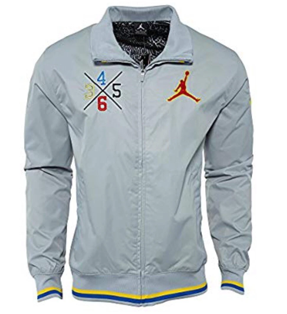 Grey clearance jordan jacket