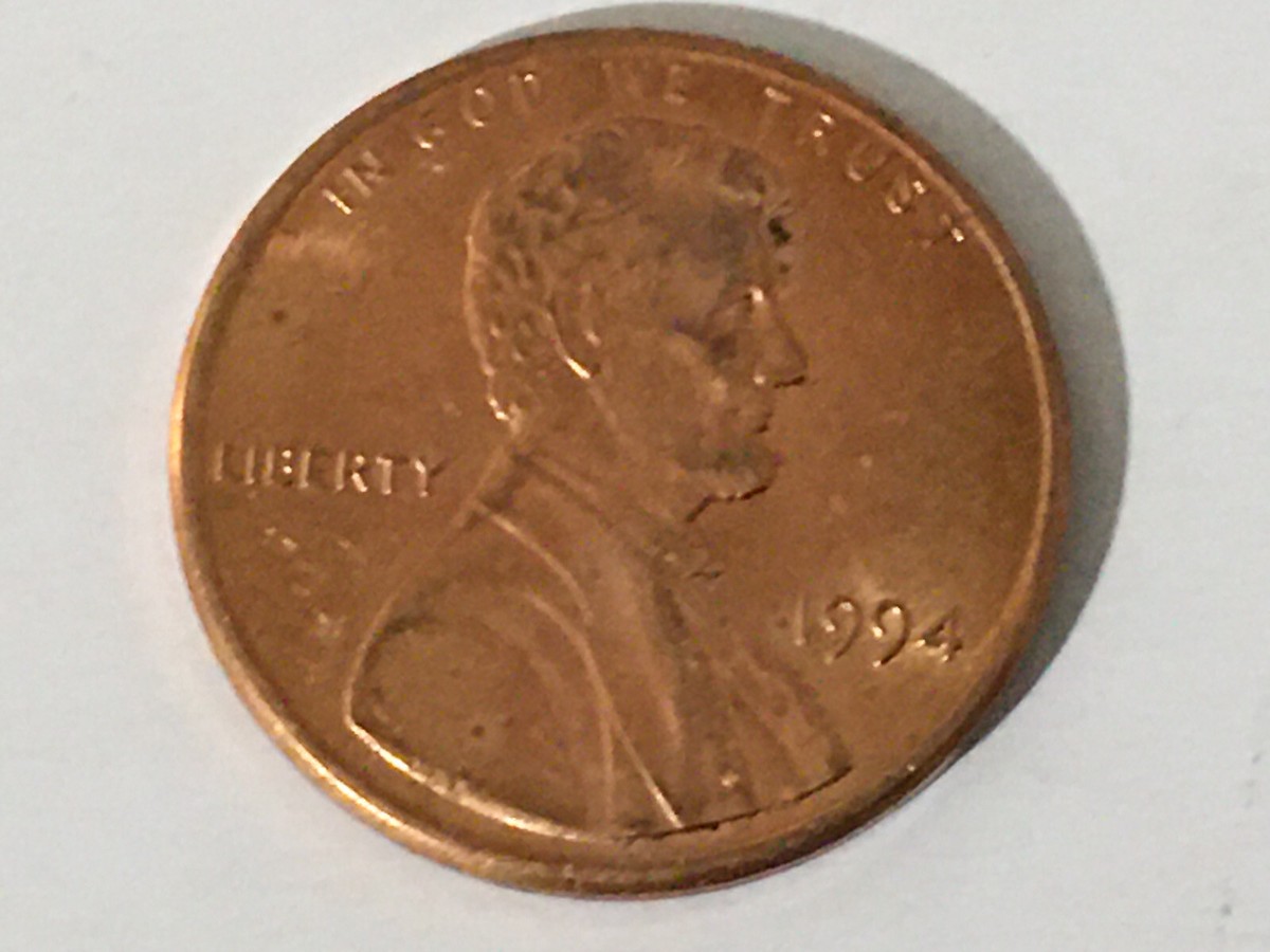 1994 D Lincoln Cent ERROR Clashed Dies Reverse | eBay
