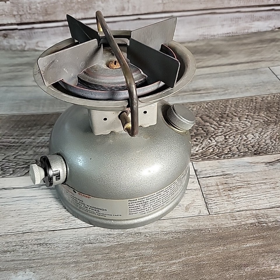 Coleman 533 Dual Fuel Single Burner Stove Backpacking UNTESTED 1999 eBay