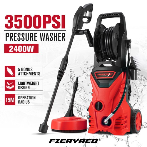 Fieryred High Pressure Washer Cleaner 3500PSI 10M Hose Electric Water