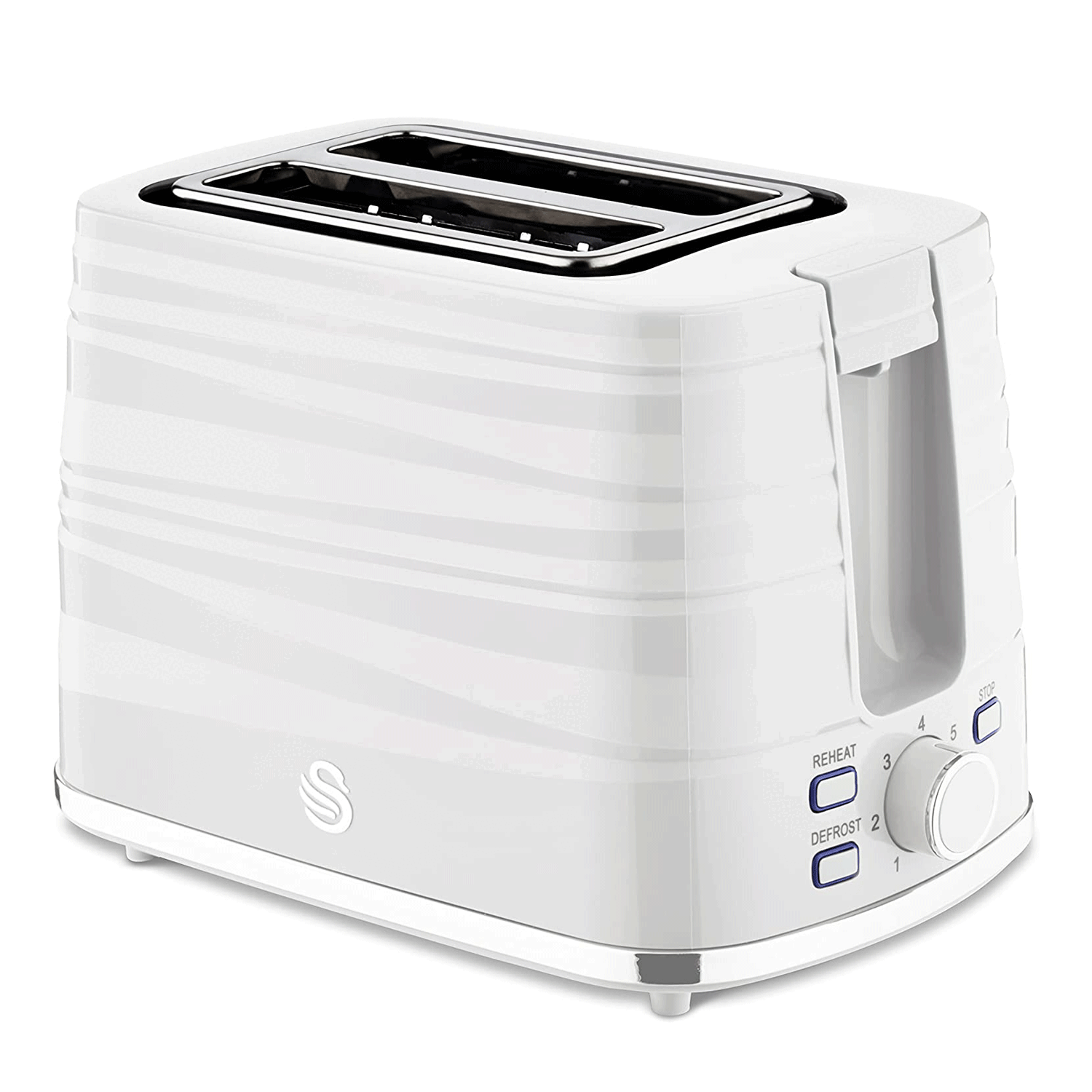 Swan Stylish Design Symphony 1.7 Litre Jug Kettle and 2 Slice Toaster