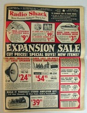 1960 Vintage Radio Shack Electronics Expansion Sale Catalog No. 94 Free Shipping
