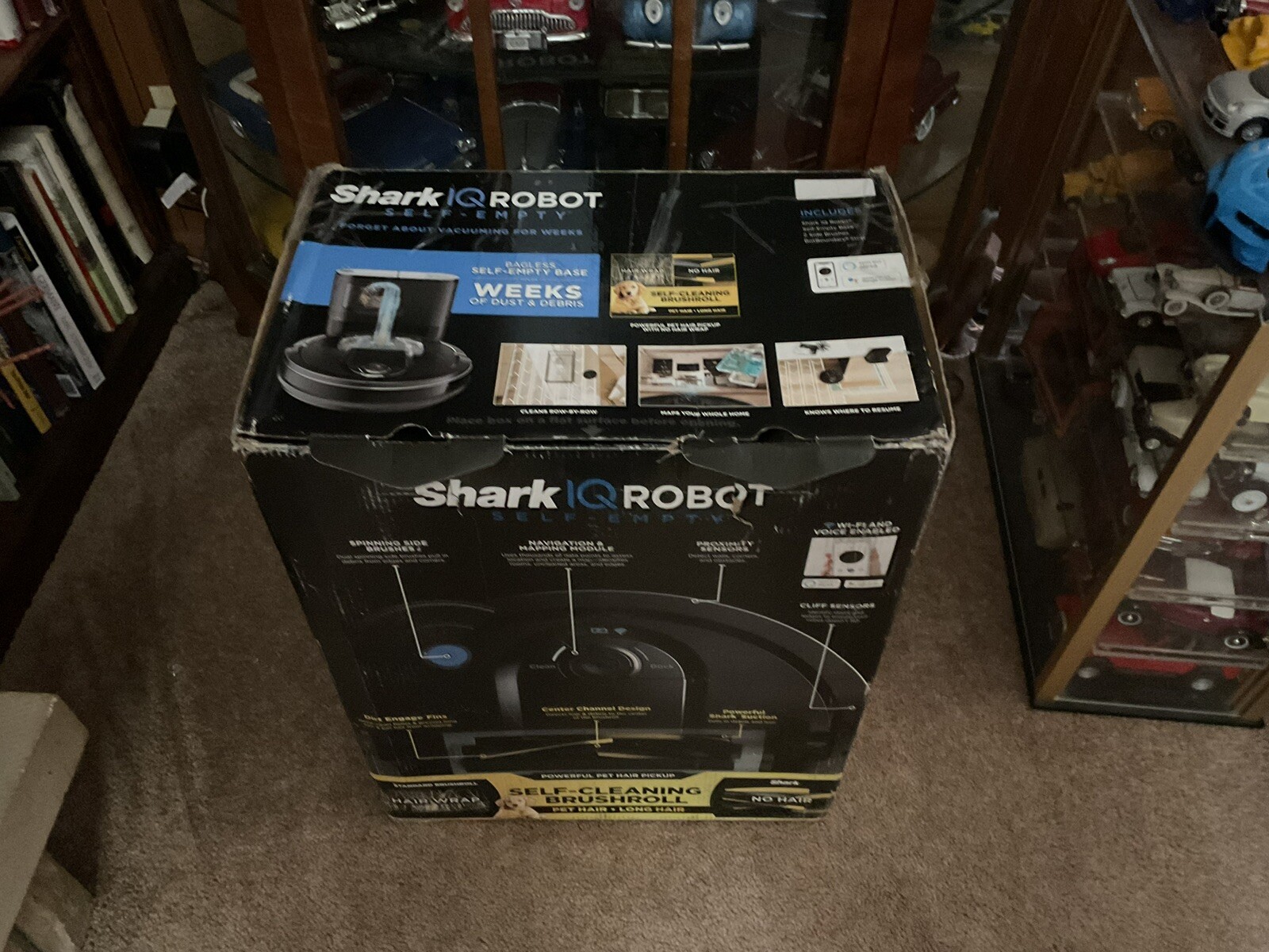 Shark RV100AE/UR1000SR IQ AppControlled SelfCharging Robot Vacuum