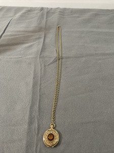avon vintage locket necklace