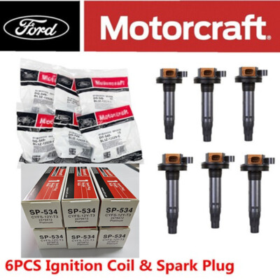 #ad #ad 6PCS GENUINE Motorcraft Ignition Coil amp; Spark Plug For Ford F150 3.5L. $108.00