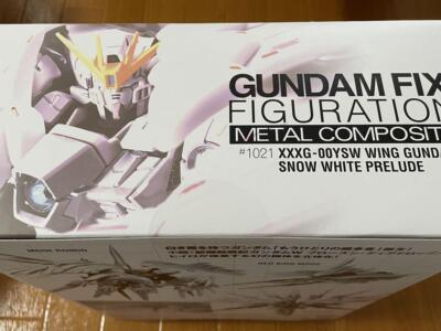 Bandai Wing Gundam Zero Snow White Prelude Fix Figuration