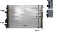 Mahle KüHler WasserküHler FüR Renault Megane Scenic ScéNic I GroßRaumlimousine