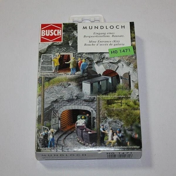 BUSCH 1471 HO Scale 1:87 Mine Entrance Kit - Image 4 of 4