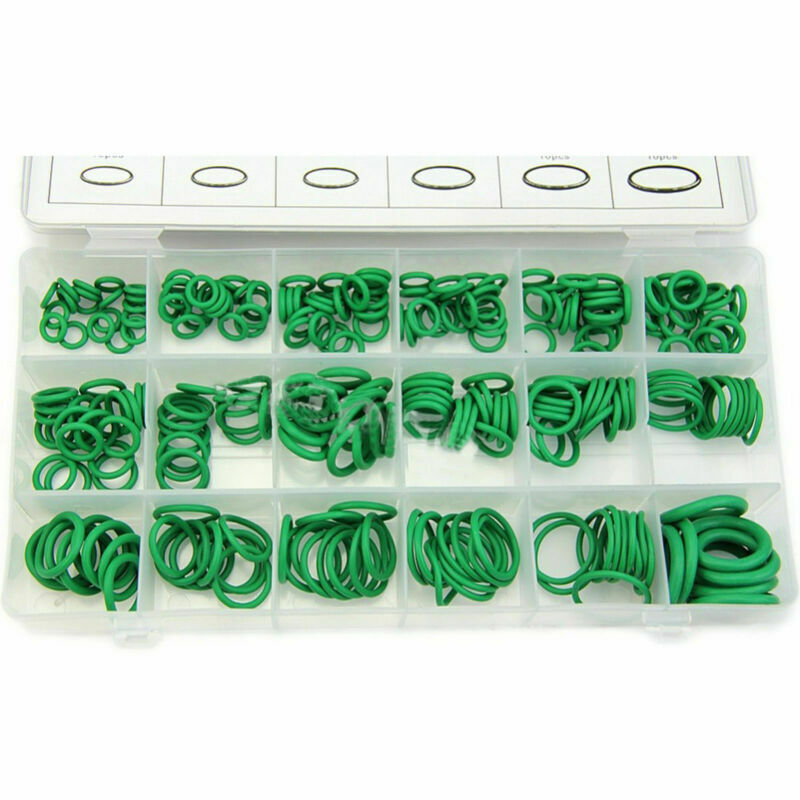 Green 270X Seal O-Ring Set Car Air Conditioning Rubber Washer Assortment Kit #2
