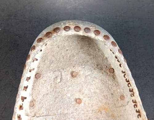 Antike Bergleute Aluminium Schuhbodensohle Overland Metallboden ca. 1914 - Bild 8 von 14