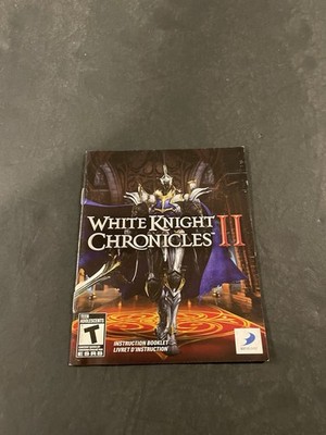 white knight chronicles 2 ps3 Manual only