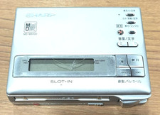 Junk Not Working Sharp MD MS100 Portable MiniDisc Recorder Player Japan