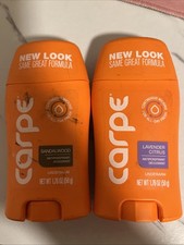 LOT OF 2 Carpe Antiperspirant Underarm Lotion 1.76 oz/ 50g View Photos