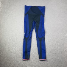 LNDR All Seasons Blue Compression High Waisted Leggings Size M/L 28x24 