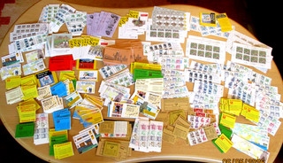 COLECCIÓN FEDERACIÓN BRD 473 SIN FIJASELLOS CUADERNOS DE MARCA DE LOS CUALES 30 CON VIGAS TRASERAS EXCELENTE.